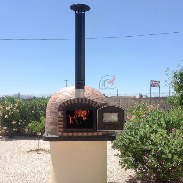 Foto de Horno de leña Clibano con triple aislamiento