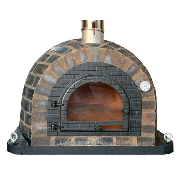 Picture of Forno a lenha em tijolo refractário preto