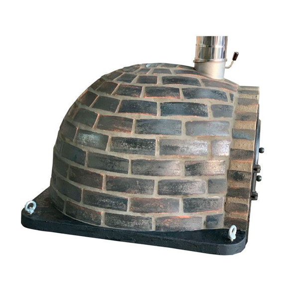 Picture of Outdoor pizza oven black refractory bricks