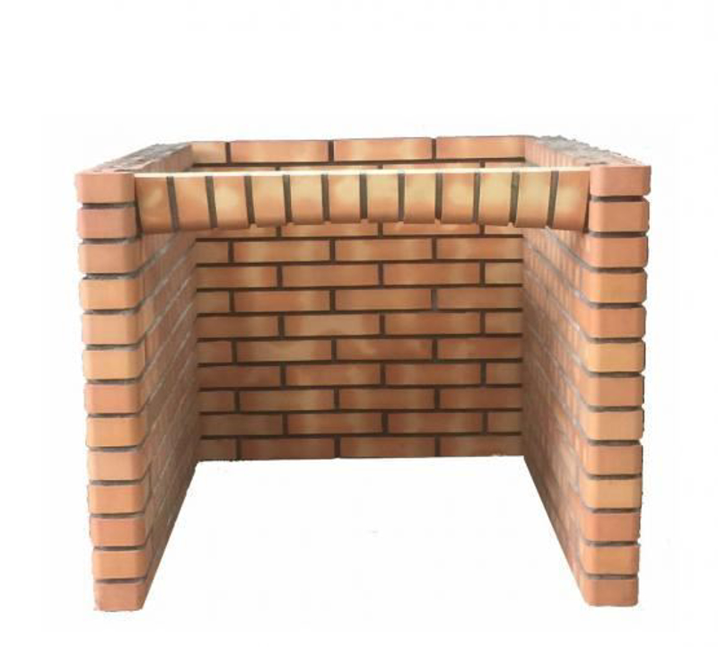 Picture of Oven base made in bricks