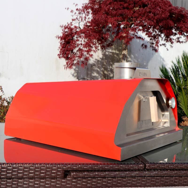 Picture of Outdoor pizza oven Brasa Red