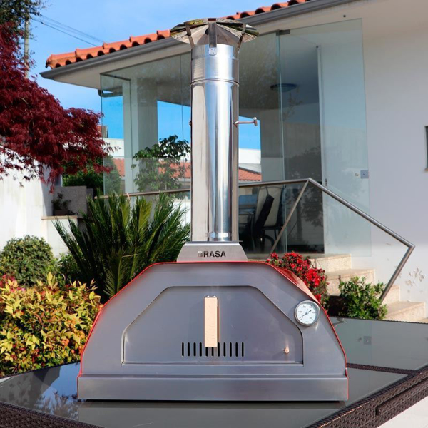 Picture of Outdoor pizza oven Brasa Red