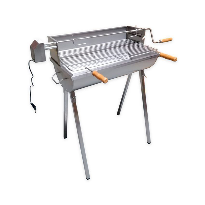 Picture of Complete barbecue grill 75cm stainless steel with Elec rotisserie