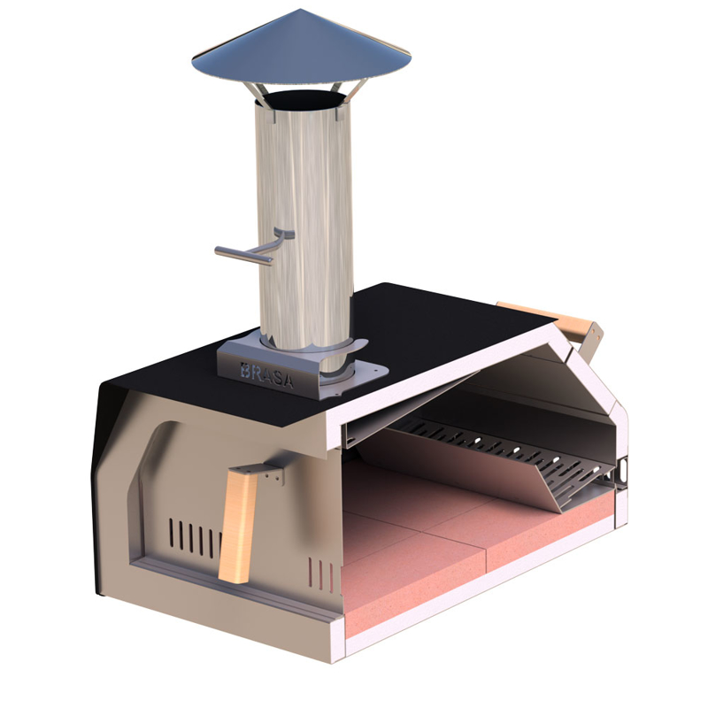 Imagen de Horno de leña BRASA Città, un horno portátil