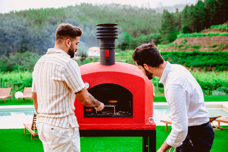 GIUSTO Woodfired Oven for Pizza Bring Authentic Pizza Baking to Your Home. BrasaOvens