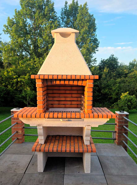 Bild von Grillkamin 60 für Garten und Terrassen 112