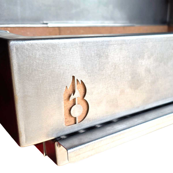 Image sur Barbecue a poser 60cm charbon et bois