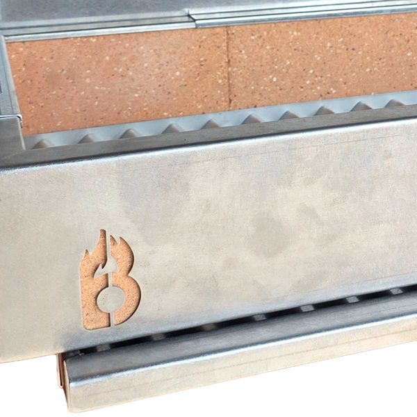 Picture of Stainless Steel Countertop BBQ 60cm 2x Grates 