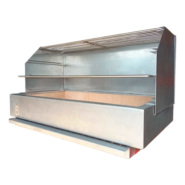 Picture of Stainless Steel Countertop BBQ 60cm 2x Grates 