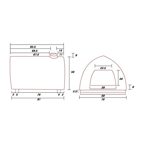 Picture of Pizzone 4 Pizza Portable Wood-Fired Oven – Pizza Party
