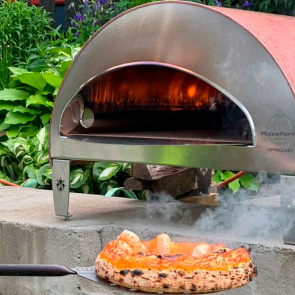 Bild von Gas Pizzaofen für den Außenbereich Ispirazione 60×70 cm – Kupfer-Finish