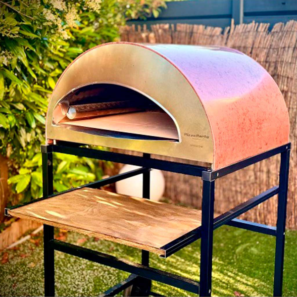 Bild von Gas Pizzaofen für den Außenbereich Ispirazione 60×70 cm – Kupfer-Finish