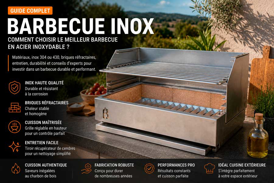 Guide complet du Barbecue Inox : Comment choisir le meilleur barbecue en acier inoxydable ?